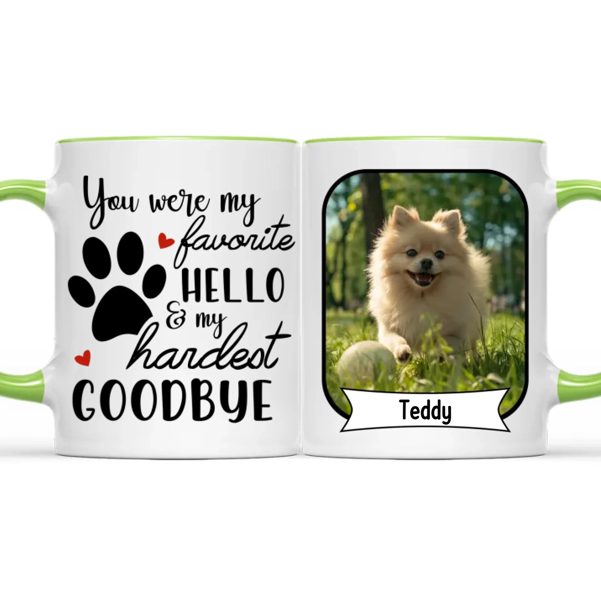 Green Accent Mug 2 side