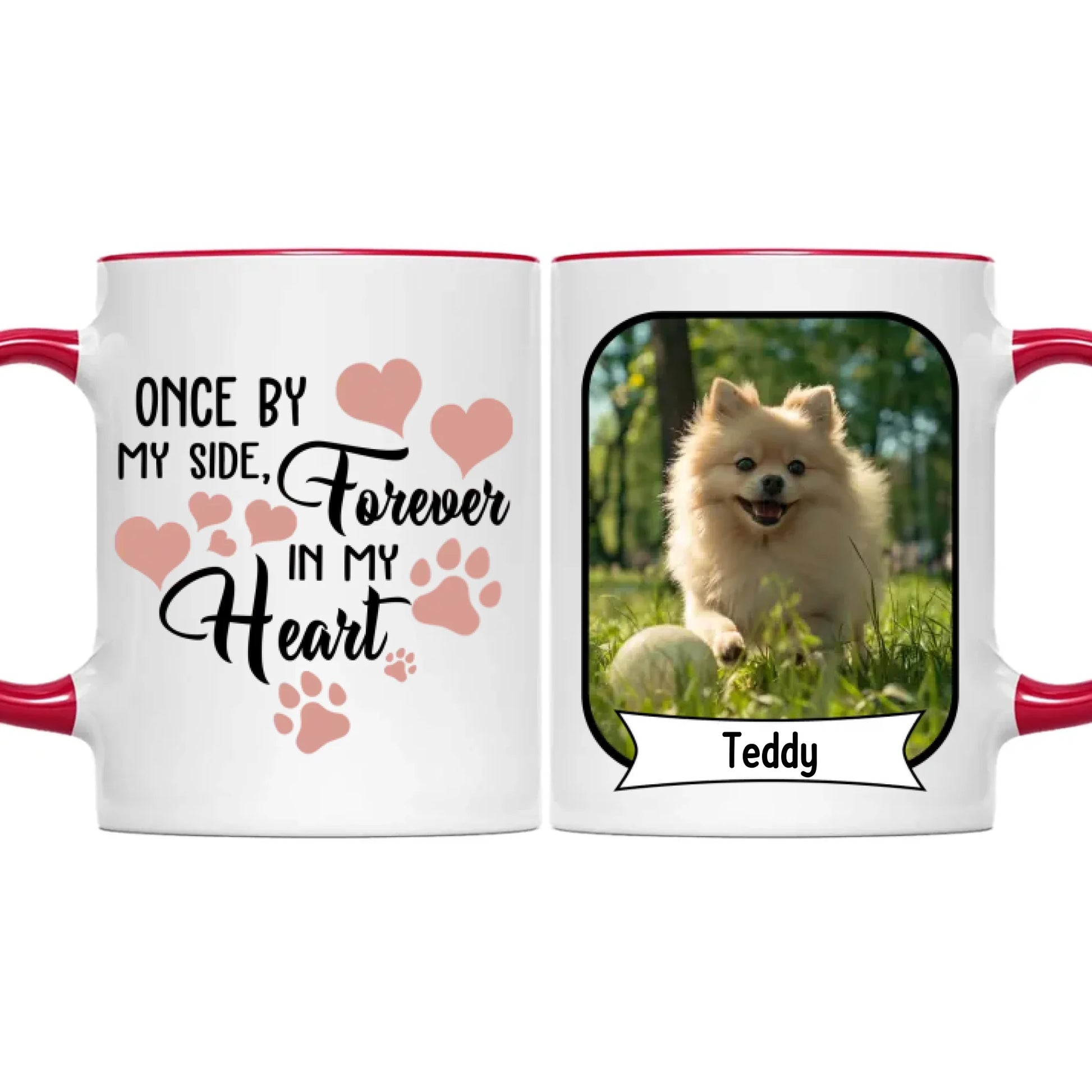 Red Accent Mug 2 side