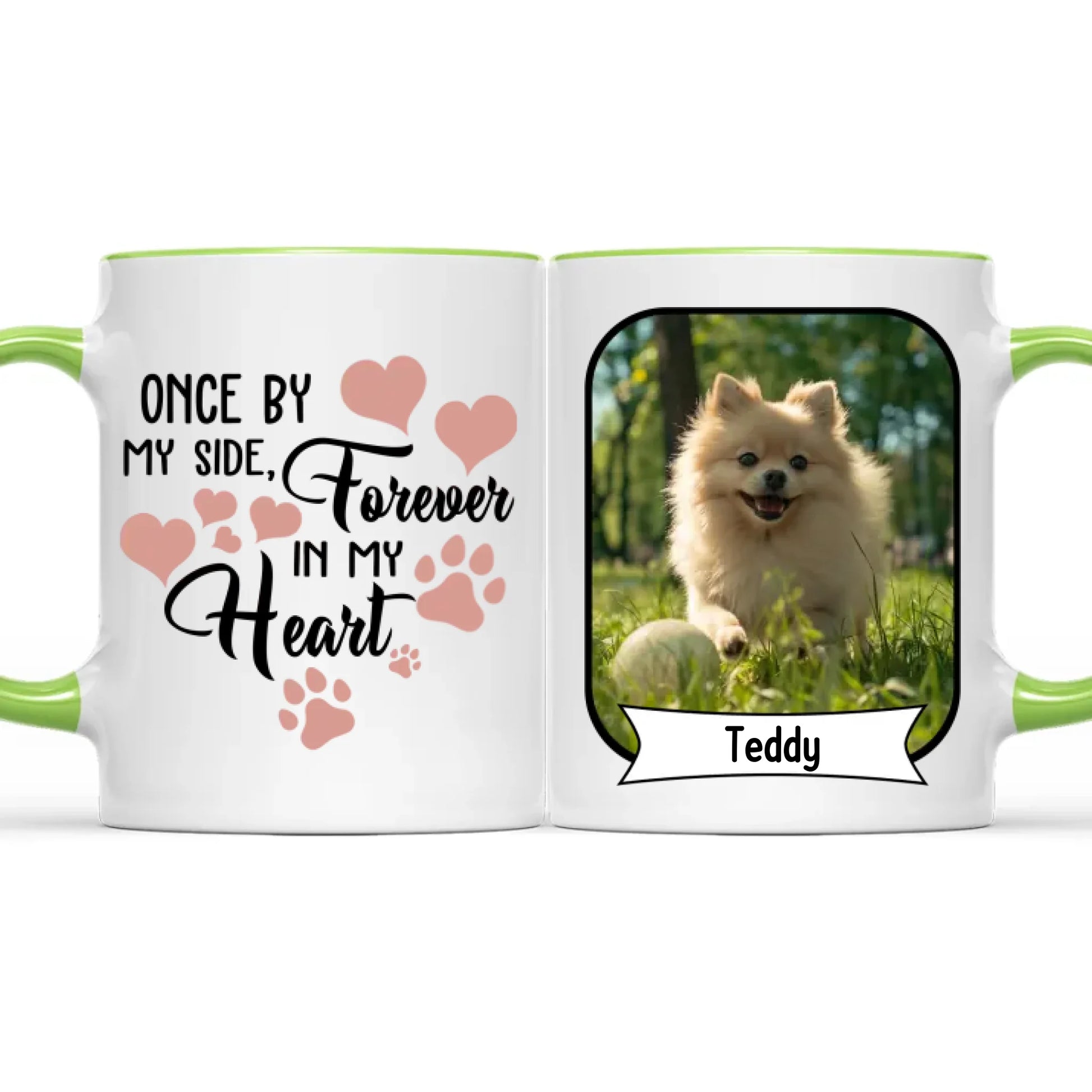 Green Accent Mug 2 side