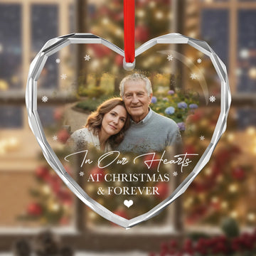 glass heart ornament MK 2