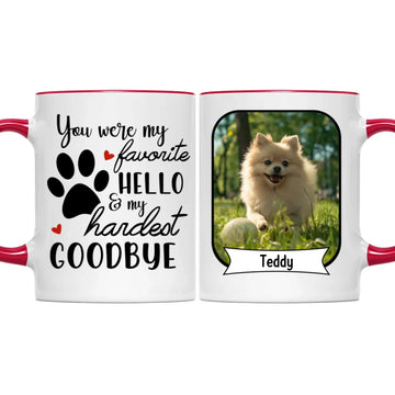 Red Accent Mug 2 side