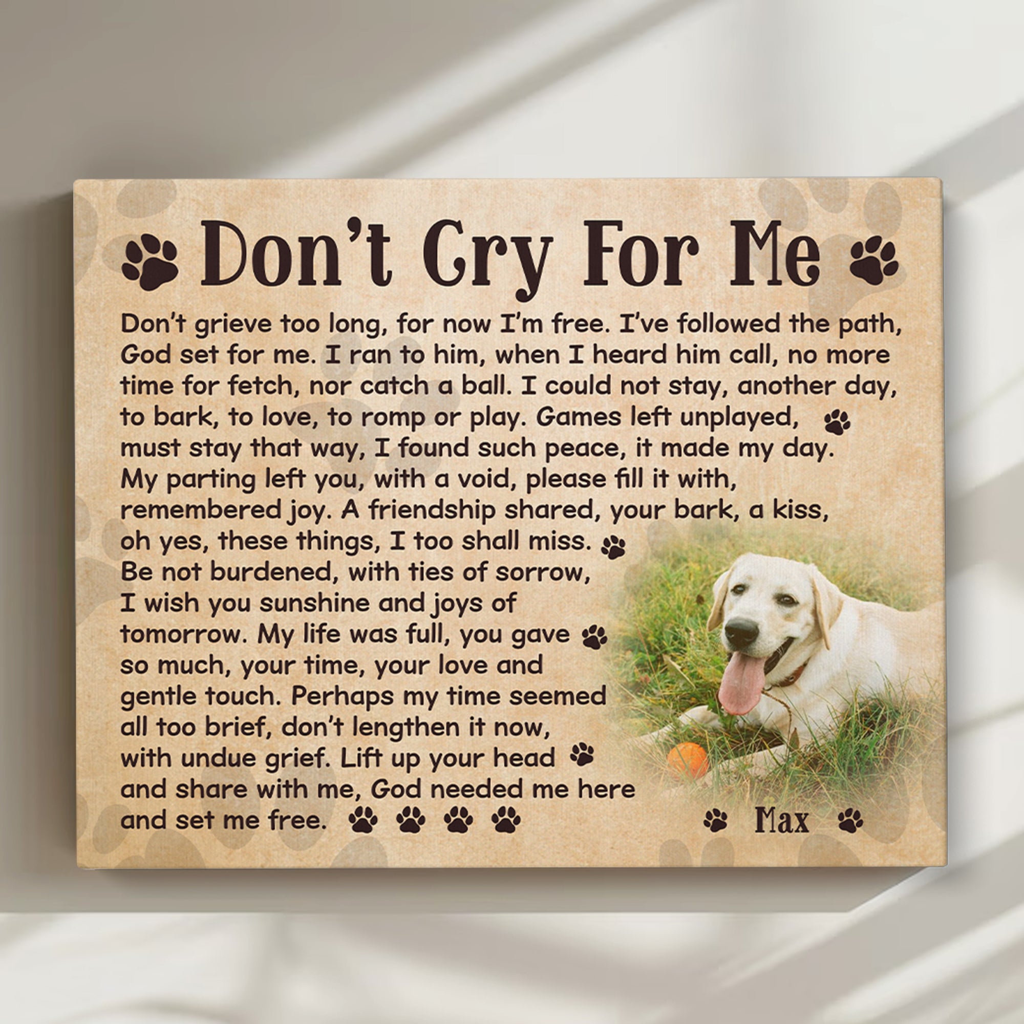 Loss of a Dog Poem: Heartfelt Words for Healing